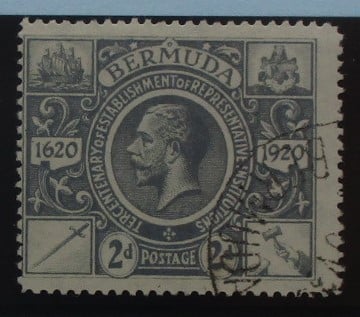 Bermuda Stamps, 1921, SG68, Used, image 0