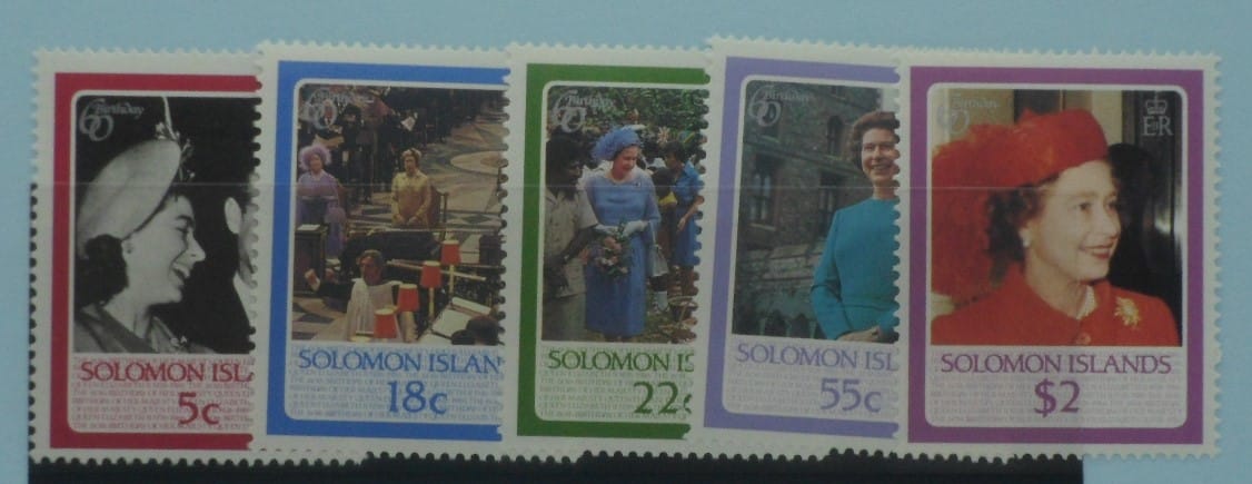 Solomon Islands Stamps, 1986, SG562-566, Mint image 0