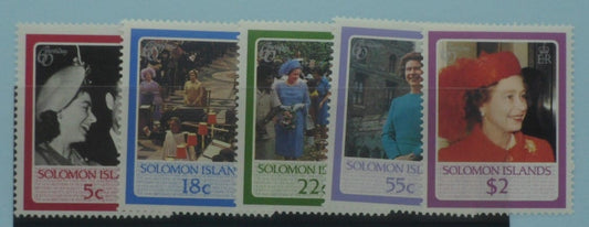 Solomon Islands Stamps, 1986, SG562-566, Mint image 0
