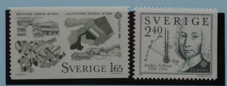 Sweden Stamps, 1982, SG1110-1111, Mint image 0