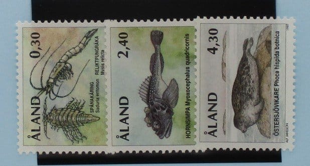 Aland Islands Stamps, 1997, SG116-118, Mint image 0