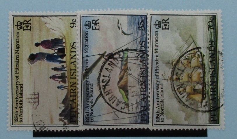 Pitcairn Islands Stamps, 1981, SG216-218, Used image 0