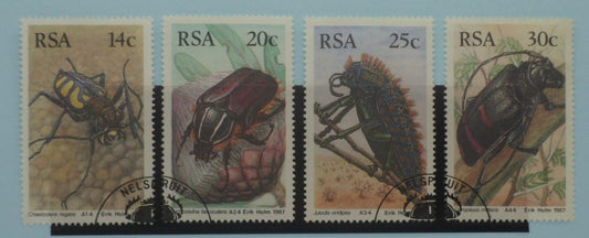 South Africa Stamps, 1987, SG612-615, Used image 0