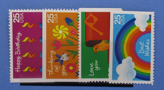 USA Stamps, 1988, SG2381-2384, Mint image 0