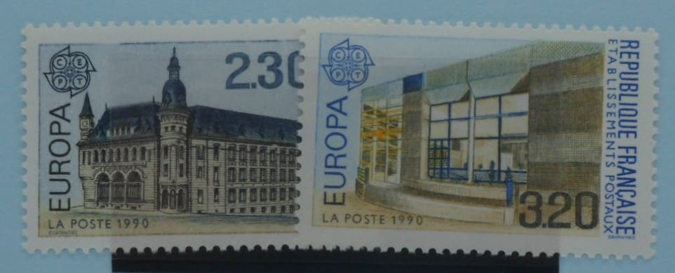 France Stamps, 1990, SG2978-2979, Mint image 0