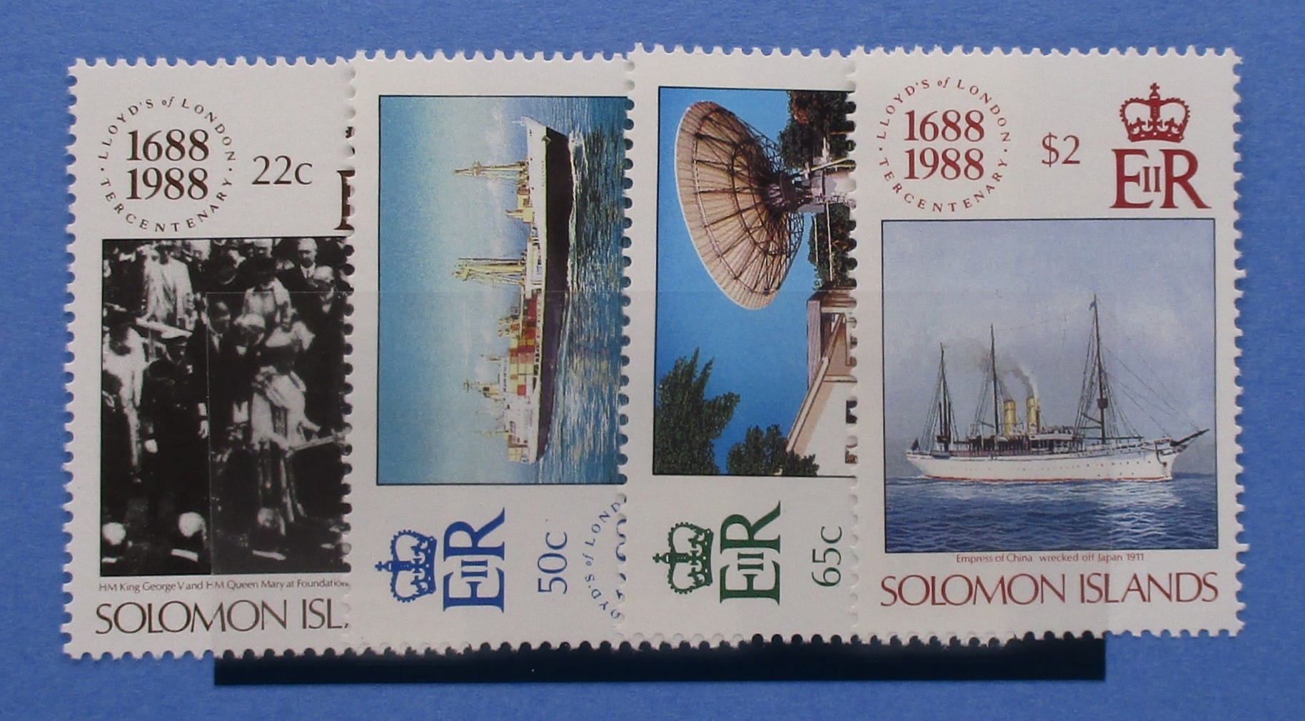 Solomon Islands Stamps, 1988, SG636-639, Mint image 0