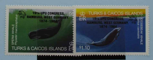 Turks and Caicos Islands Stamps, 1984, SG810-811, Mint image 0