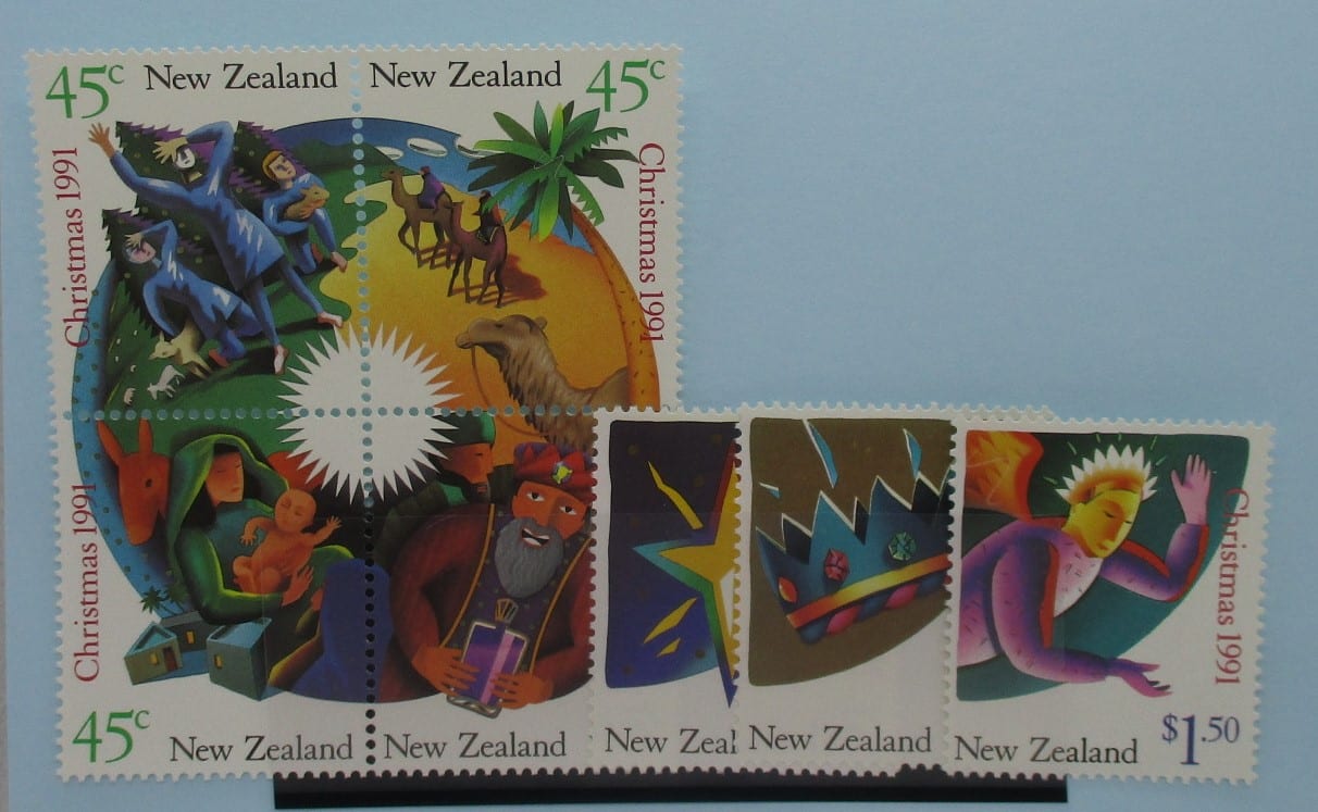 New Zealand Stamps, 1991, SG1628a, SG1632-1634, Mint image 0