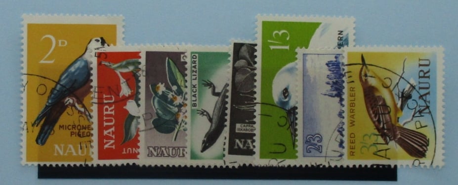 Nauru Stamps, 1963-65, SG57-64, Used image 0
