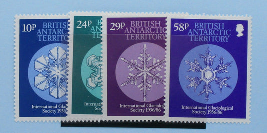 British Antarctic Territory Stamps, 1986, SG151-154, Mint image 0