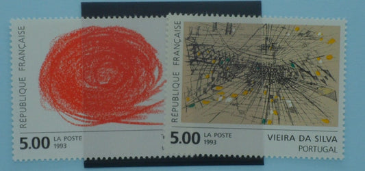 France Stamps, 1993, SG3154-3155, Mint image 0