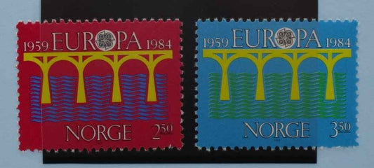 Norway Stamps, 1984, SG934-935, Mint image 0