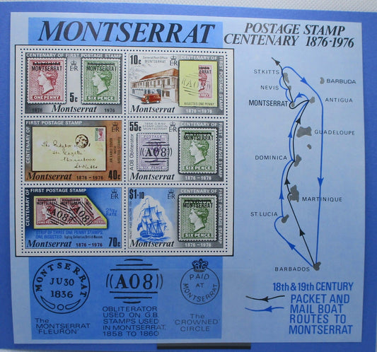 Montserrat Stamps, 1976, MS362, Mint image 0