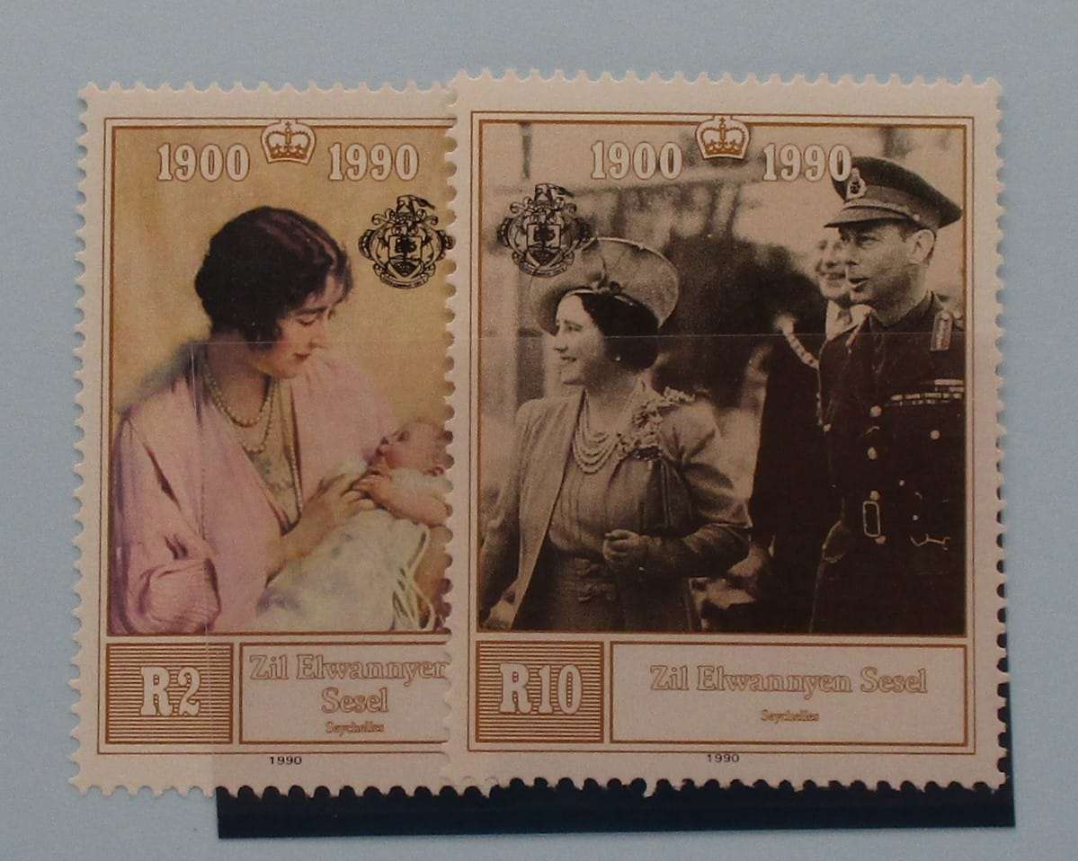 Zil Elwannyen Sesel Stamps, 1990, SG212-213, Mint image 0