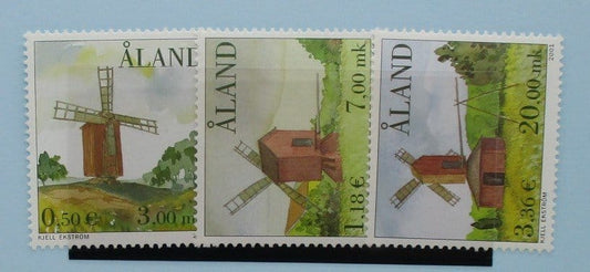Aland Islands Stamps, 2001, SG202-204, Mint image 0