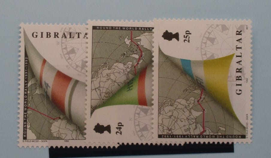 Gibraltar Stamps, 1992, SG678-680, Mint image 0