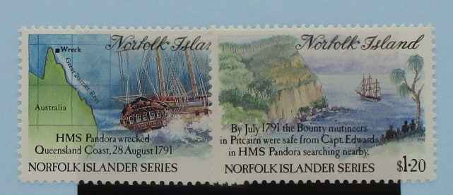 Norfolk Islands Stamps, 1991, SG516-517, Mint image 0