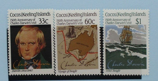 Cocos (Keeling) Islands Stamps, 1986, SG152-154, Mint image 0