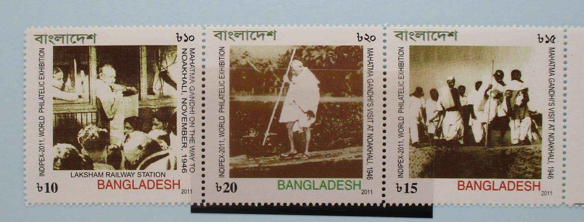 Bangladesh Stamps, 2011, SG1049-1051, Mint - Manor Stamps