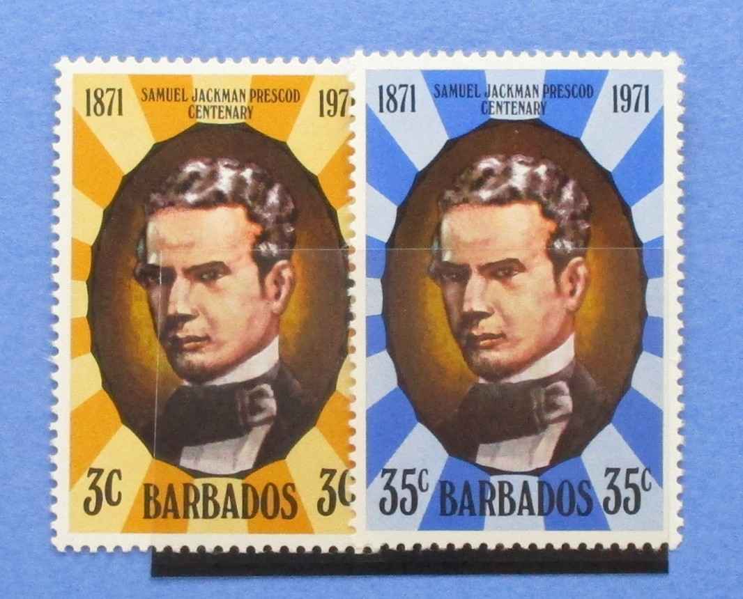 Barbados Stamps, 1971, SG434-435, Mint - Manor Stamps