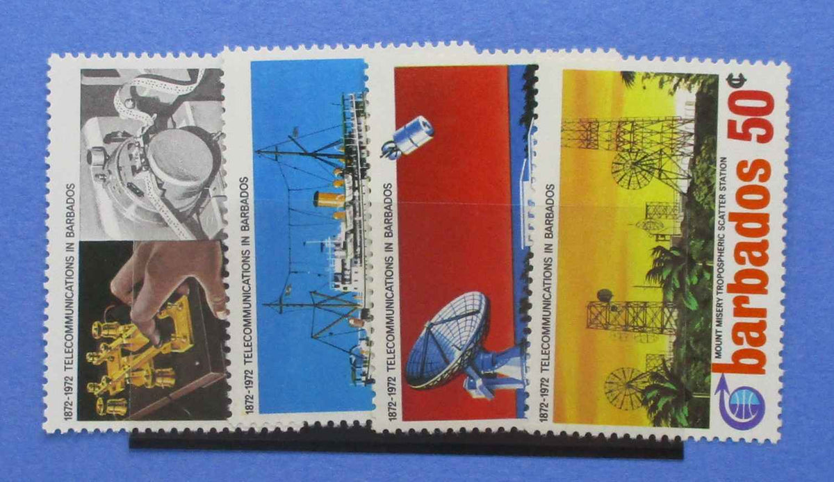Barbados Stamps, 1972, SG440-443, Mint - Manor Stamps