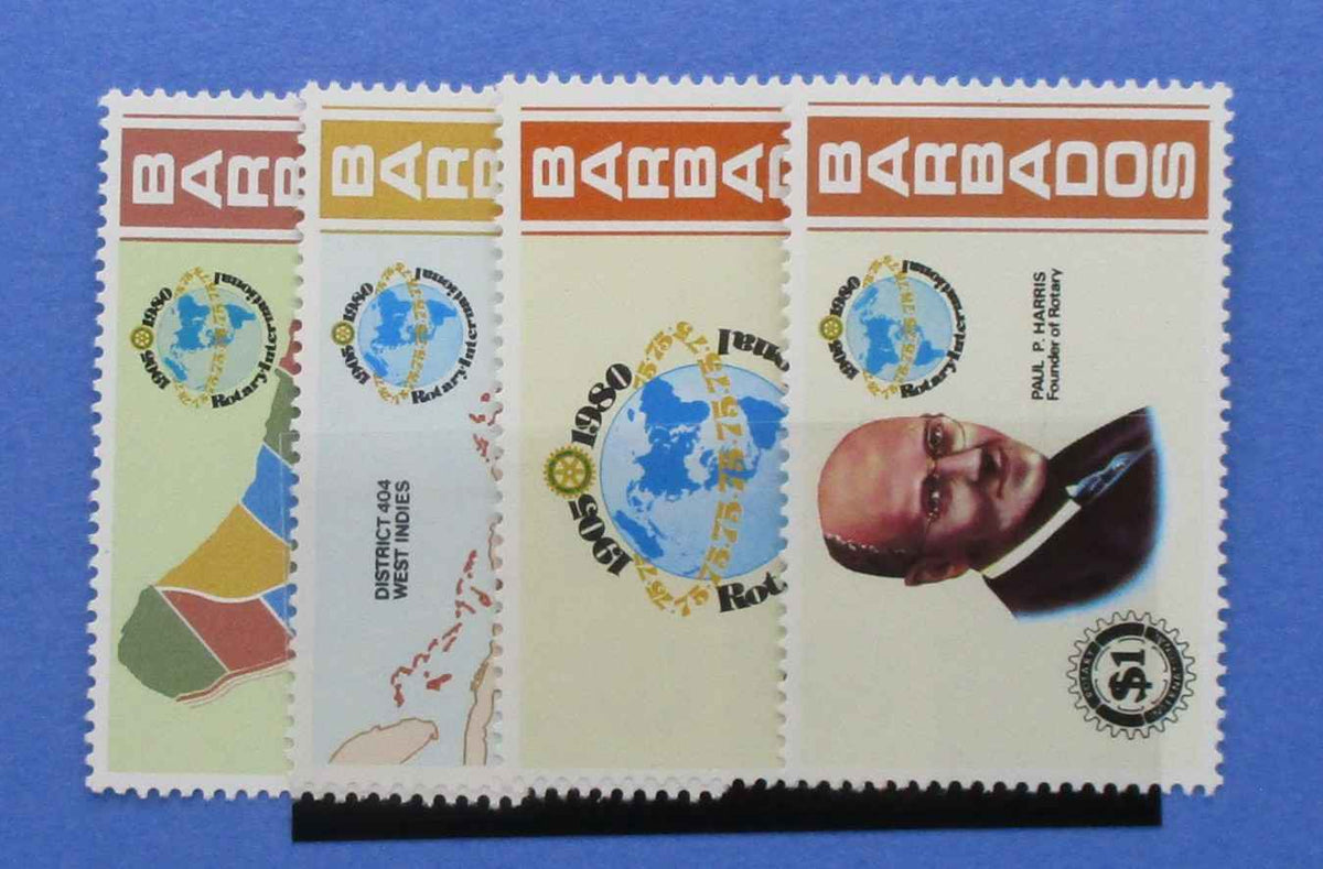 Barbados Stamps, 1980, SG651-654, Mint - Manor Stamps