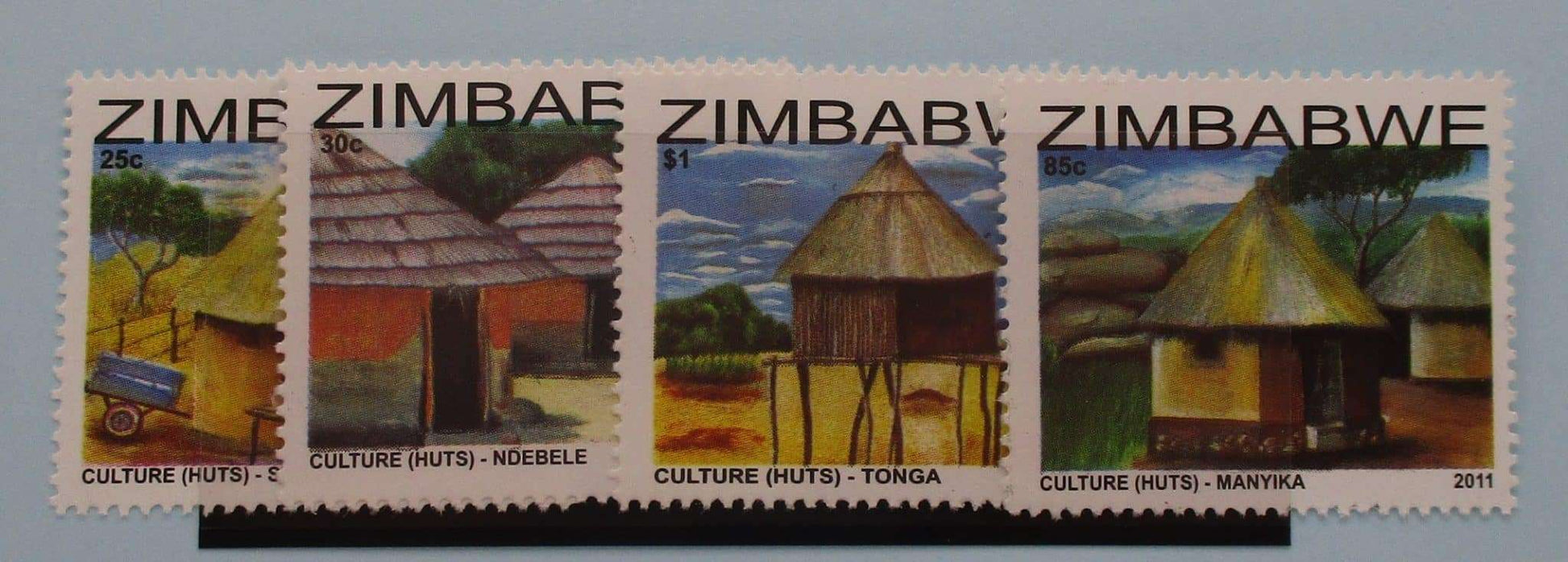 Zimbabwe Stamps, 2011, SG1322-1325, Mint image 0