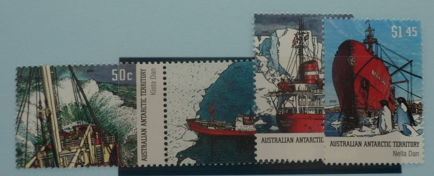 Australian Antarctic Territory Stamps, 2003, SG160a, SG162-163, Mint image 0