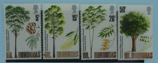 British Honduras Stamps, 1971, SG315-318, Mint image 0