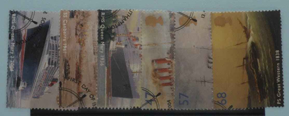 Great Britain Stamps, 2004, SG2448-2453, Used image 0