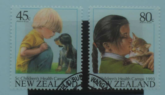 New Zealand Stamps, 1993, SG1741-1742, Used image 0