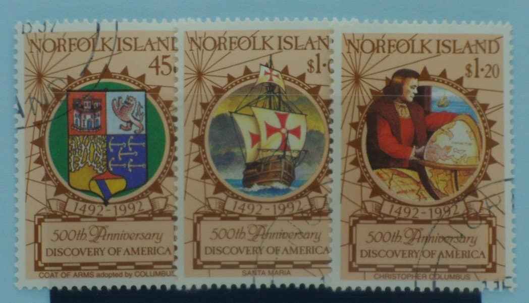 Norfolk Island Stamps, 1992, SG525-527, Used image 0