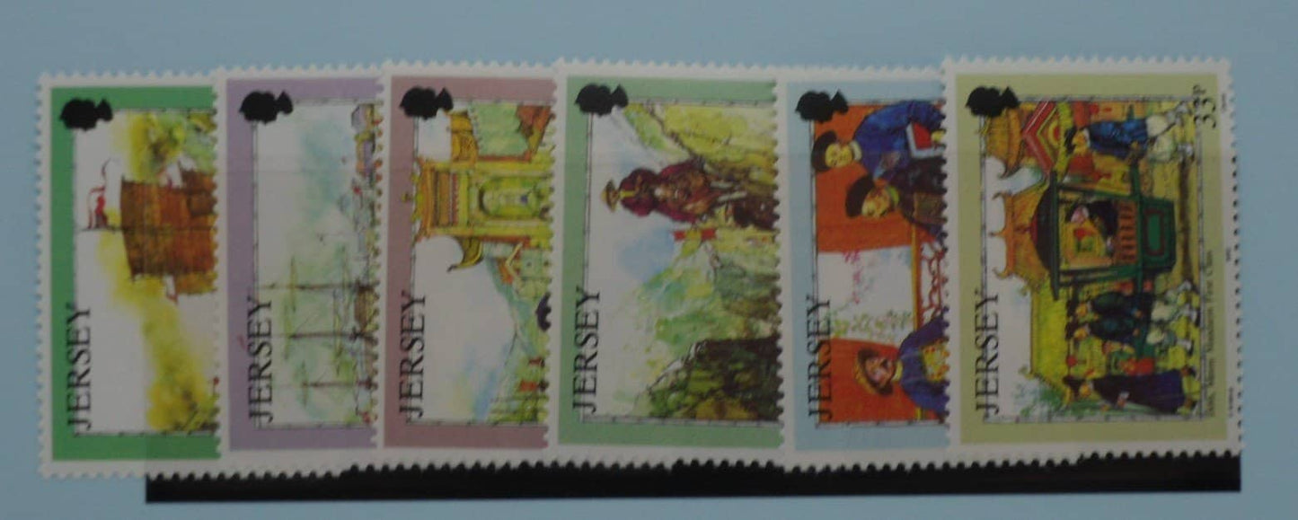 Jersey Stamps, 1992, SG573-578, Mint image 0