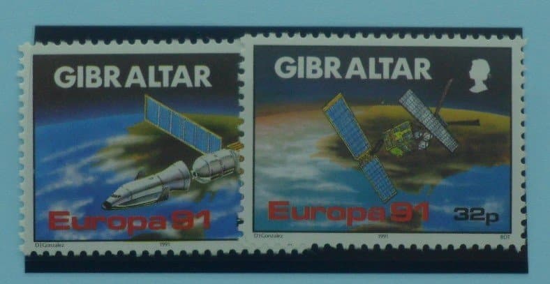 Gibraltar Stamps, 1991, SG649-650, Mint image 0