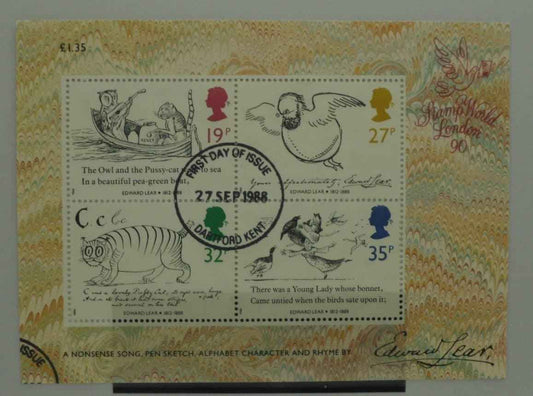 Great Britain Stamps, 1988, MS1409, Used image 0