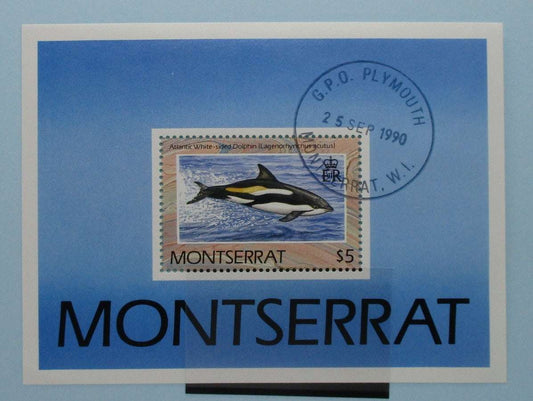 Montserrat Stamps, 1990, MS827, Used image 0