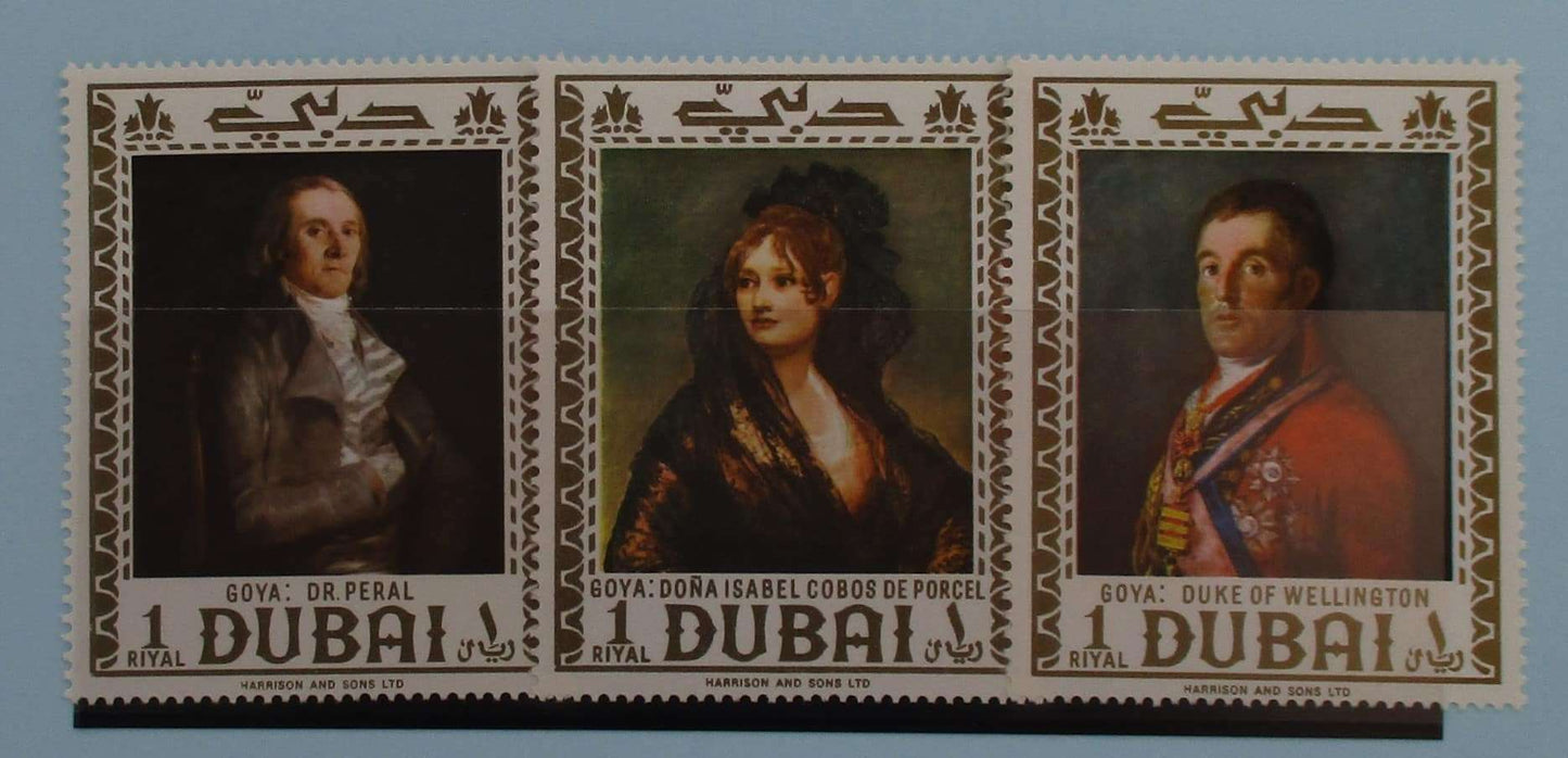 Dubai Stamps, 1967, SG273-275, Mint image 0