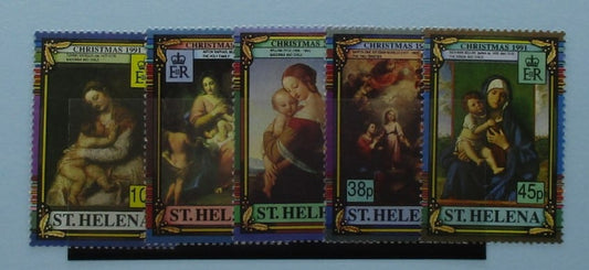 St Helena Stamps, 1991, SG593-597, Mint image 0