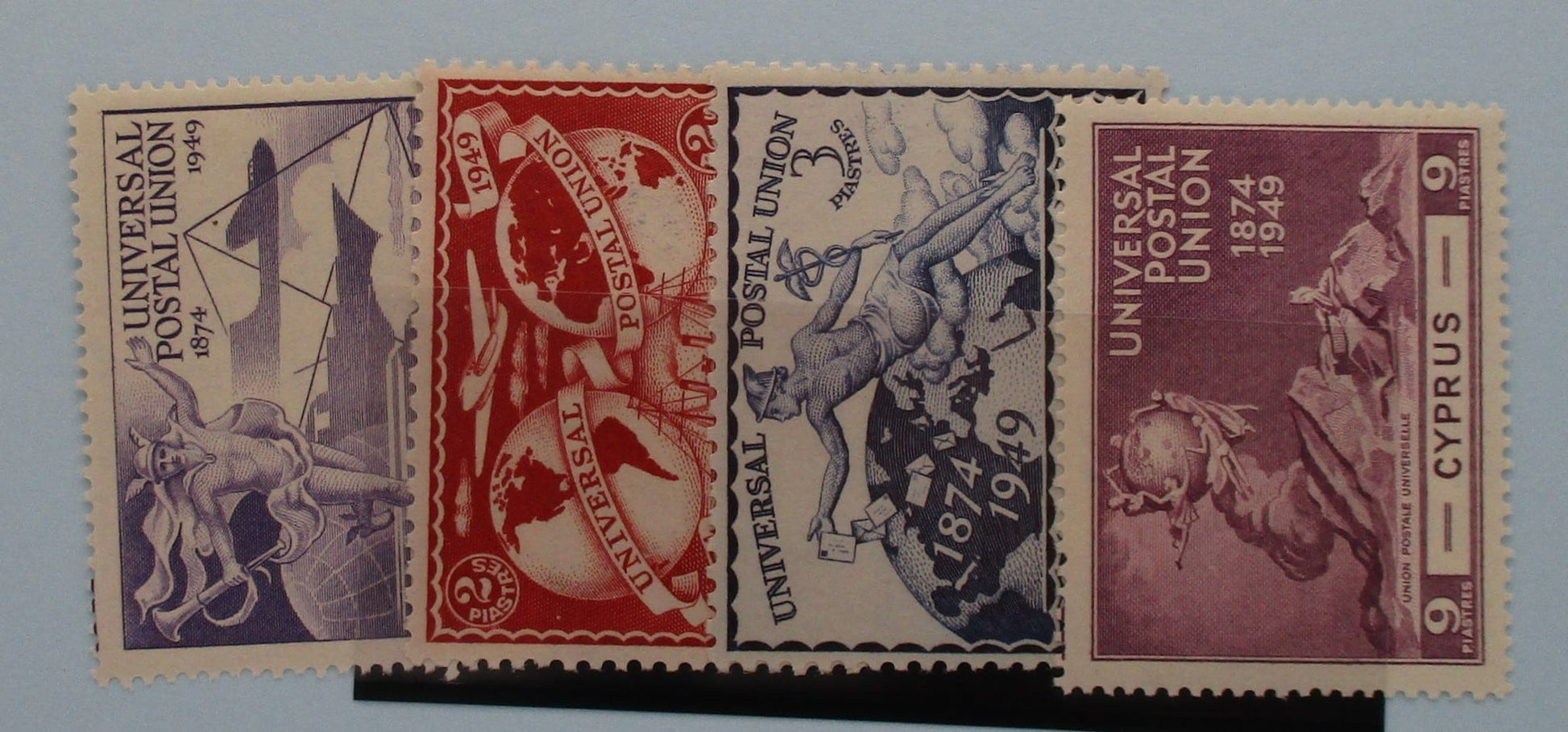 Cyprus Stamps, 1949, SG168-171, Mint image 0
