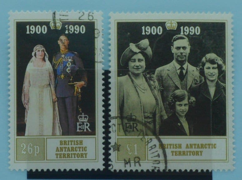 British Antarctic Territory Stamps, 1990, SG186-187, Used image 0