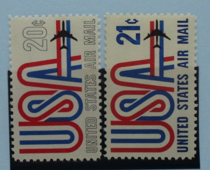 USA Stamps, 1968, SGA1350-A1351, Mint image 0