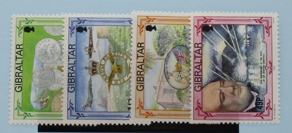 Gibraltar Stamps, 1993, SG709-712, Mint image 0