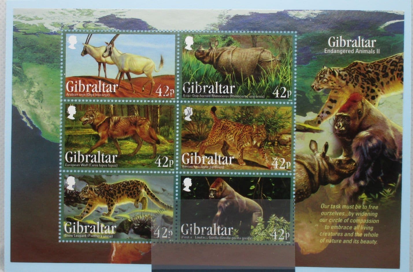 Gibraltar Stamps, 2012, MS1482, Used image 0