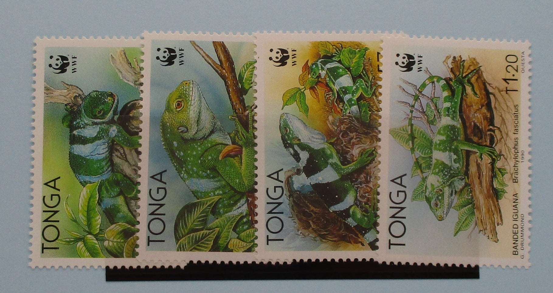 Tonga Stamps, 1990, SG1105-1108, Mint image 0