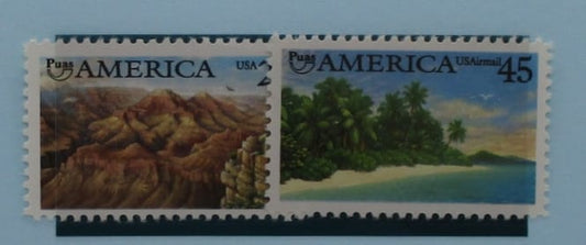 USA Stamps, 1990, SG2546, SGA2547, Mint image 0