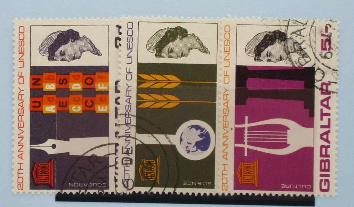 Gibraltar Stamps, 1966, SG196-198, Used image 0