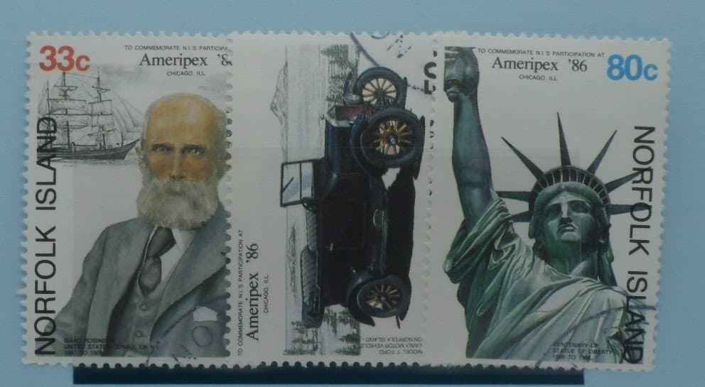 Norfolk Island Stamps, 1986, SG385-387, Used image 0