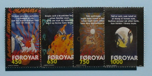 Faroe Islands Stamps, 1998, SG338-341, Mint image 0