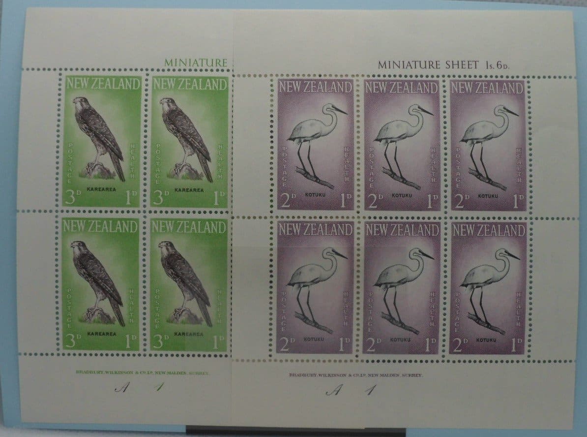 New Zealand Stamps, 1961, MS807a, Mint. image 0