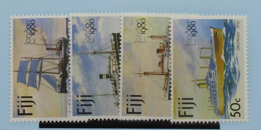 Fiji Stamps, 1980, SG596-599, Mint image 0
